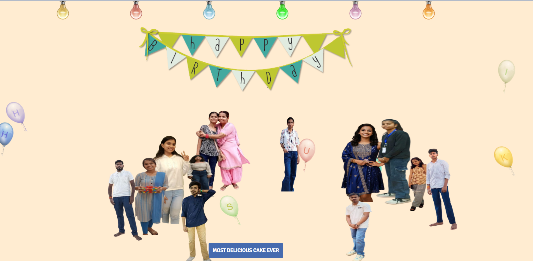 Birthday Website